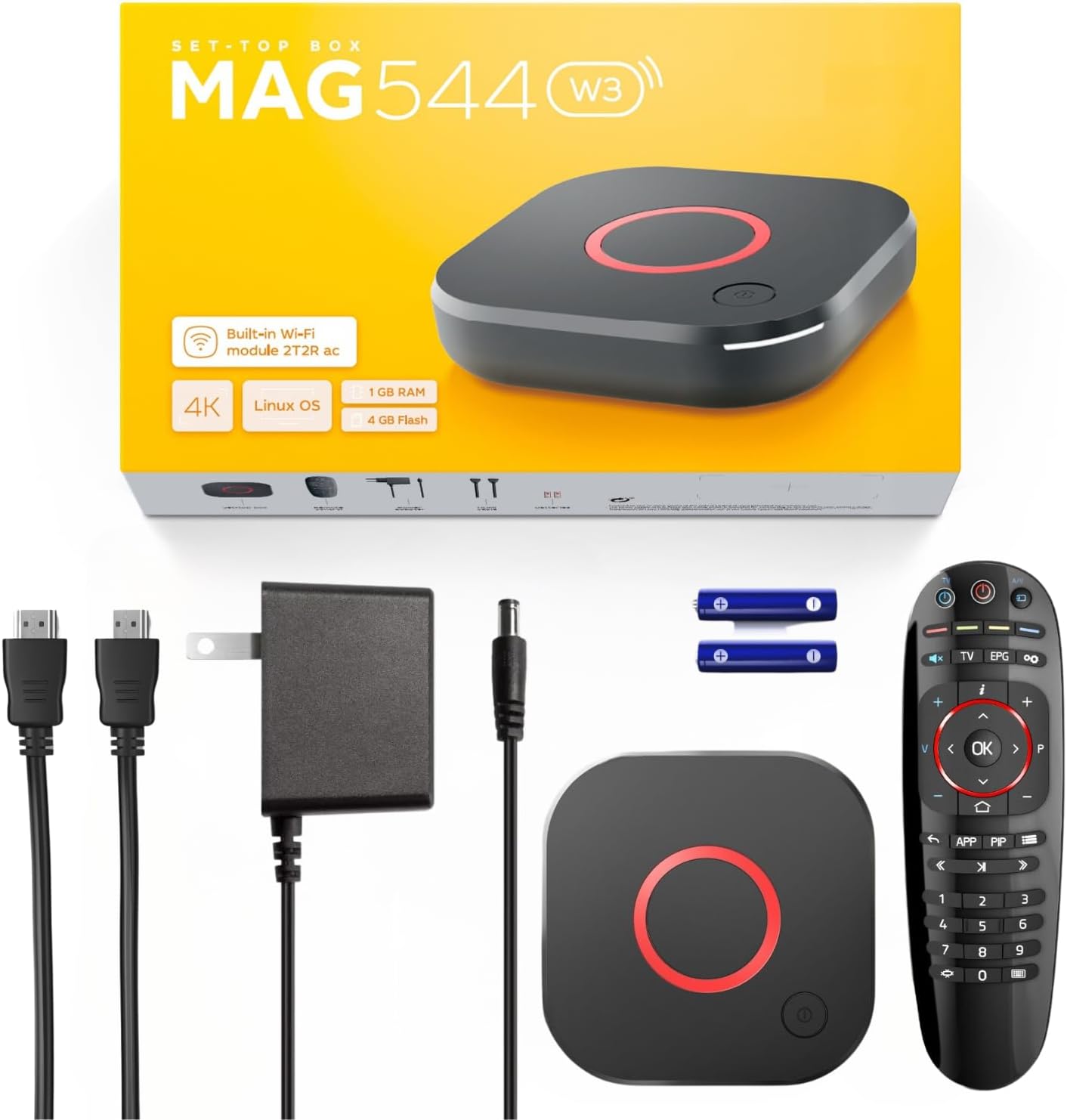 Android Raxxio MAG544w3 TV Set-Top Box