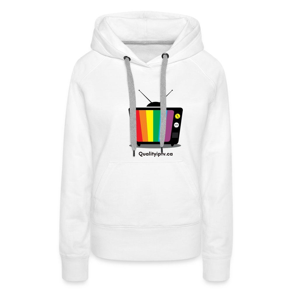 Women’s Premium Hoodie - white