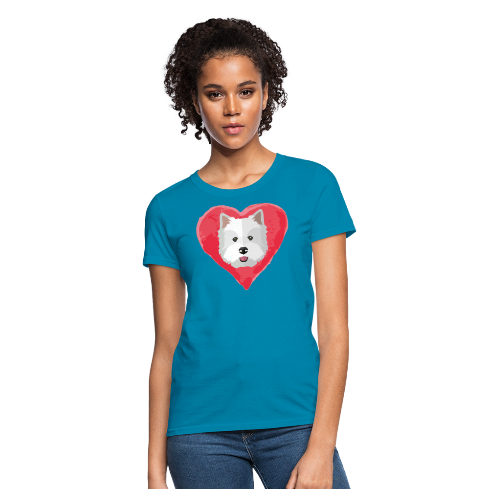 Women's T-Shirt - turquoise