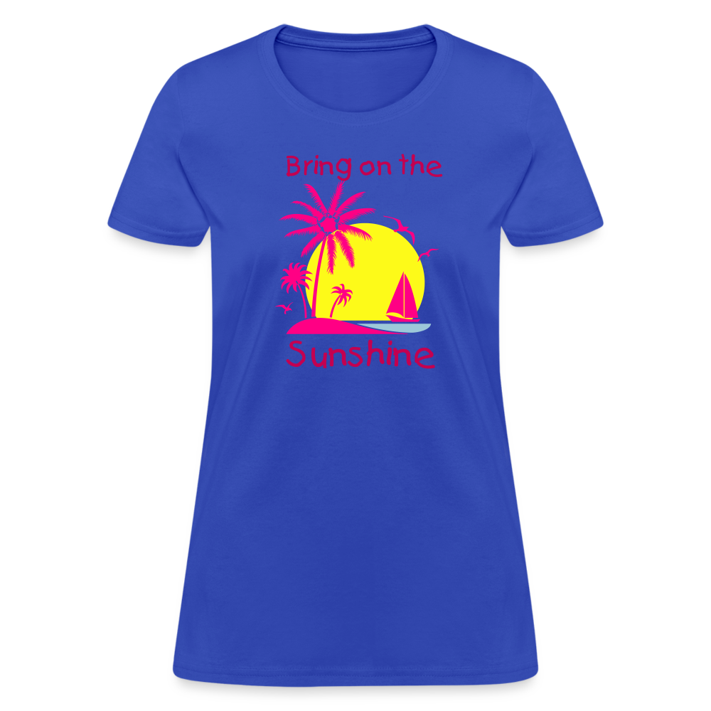 Women's T-Shirt - royal blue