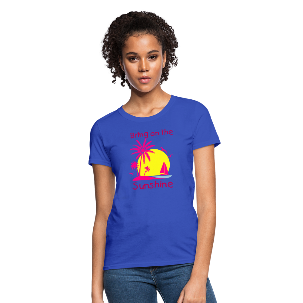 Women's T-Shirt - royal blue