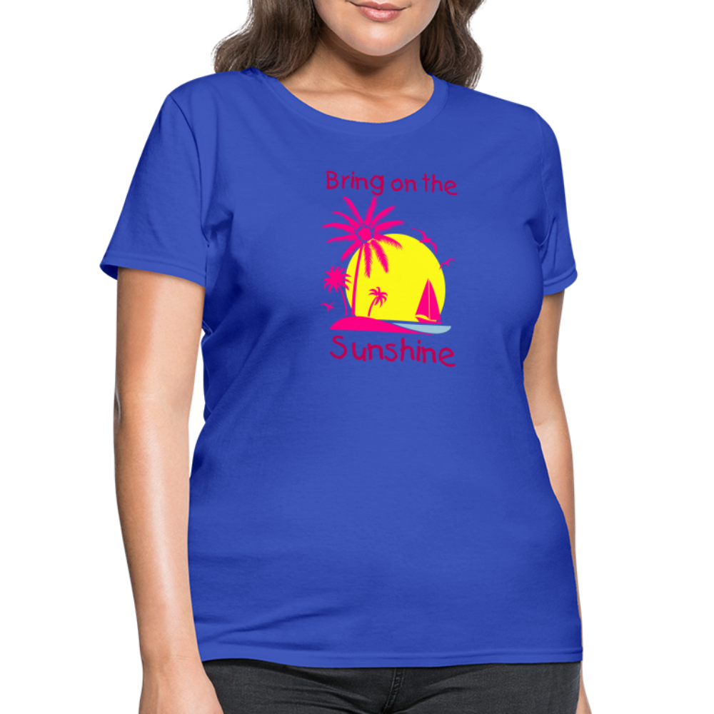 Women's T-Shirt - royal blue