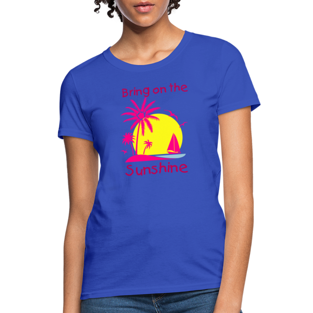 Women's T-Shirt - royal blue