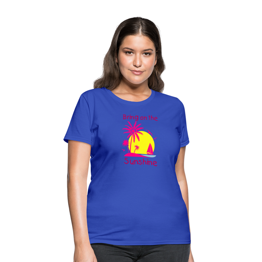 Women's T-Shirt - royal blue