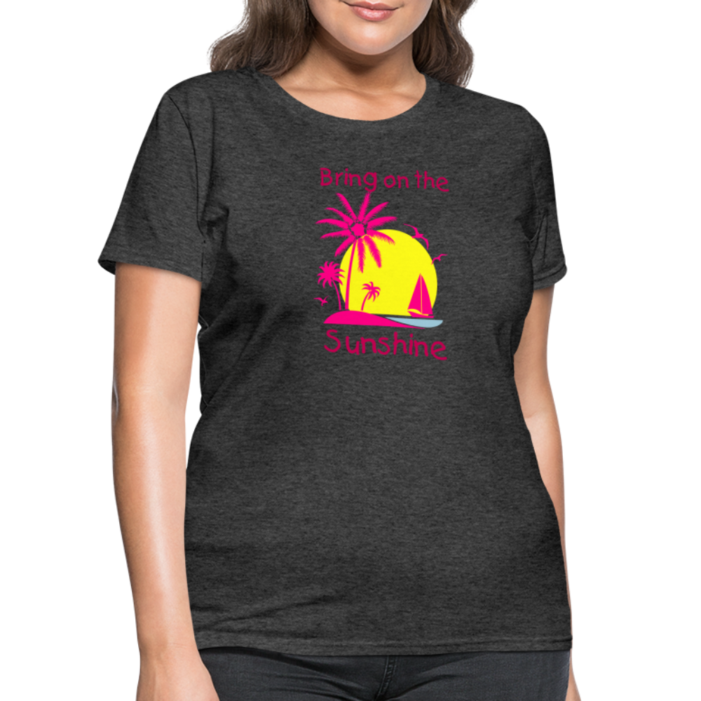 Women's T-Shirt - heather black