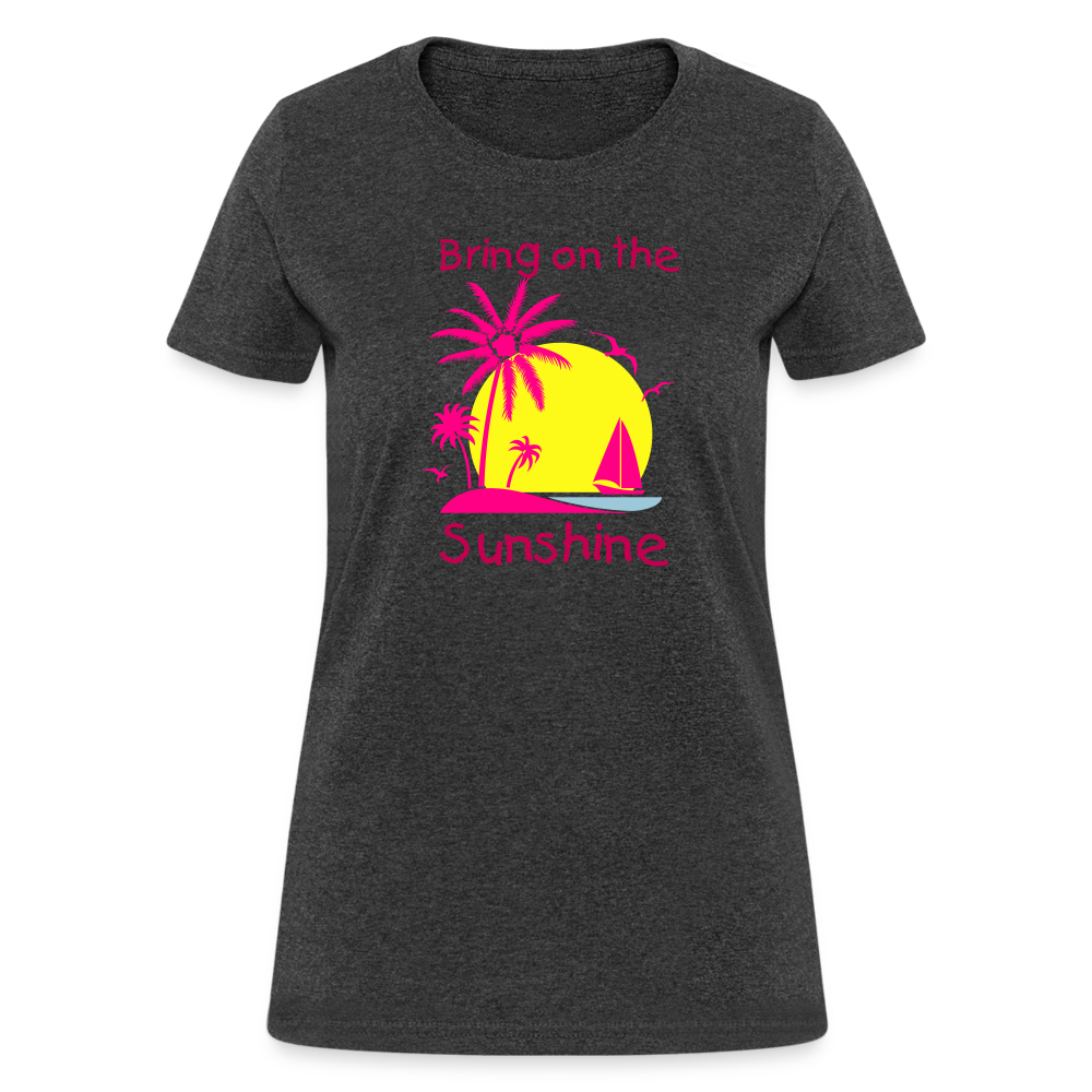 Women's T-Shirt - heather black