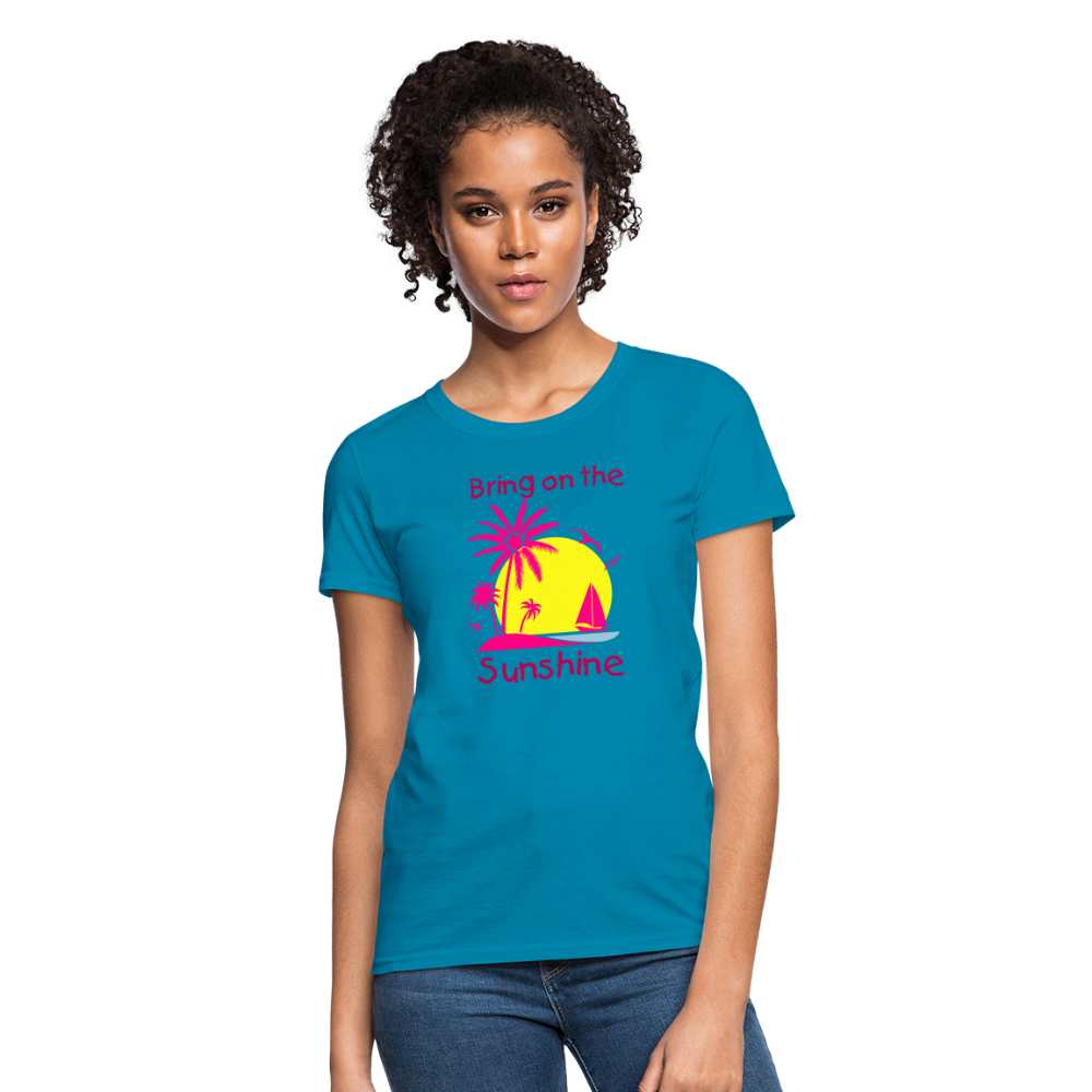 Women's T-Shirt - turquoise