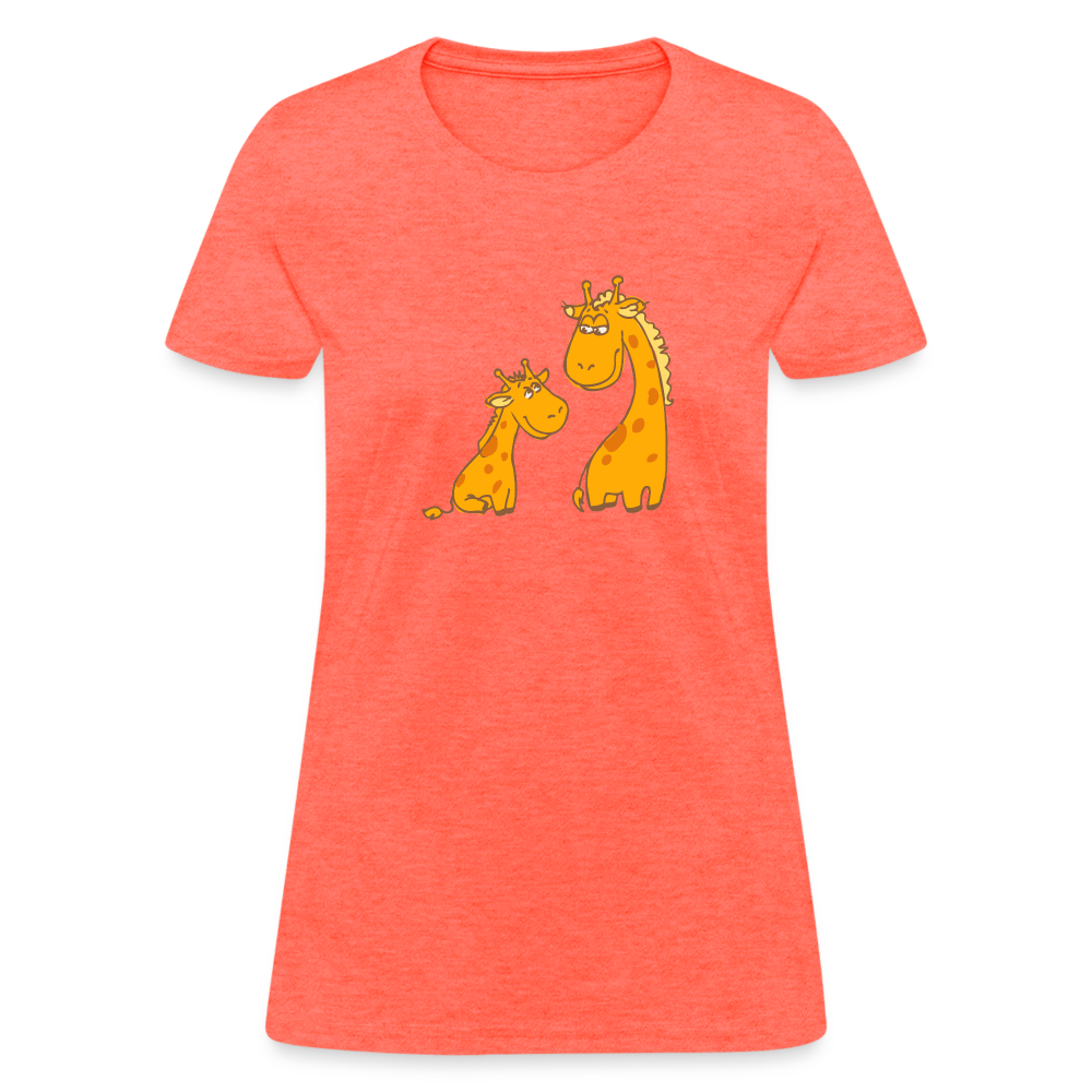 Women's T-Shirt - heather coral