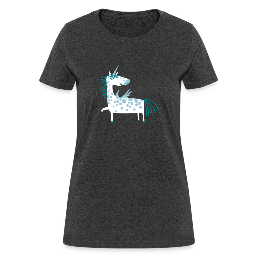 Women's T-Shirt - heather black