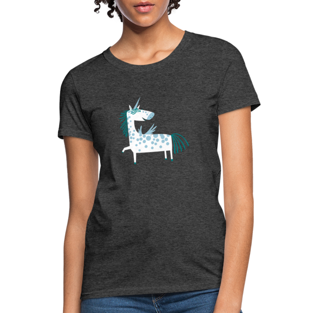 Women's T-Shirt - heather black