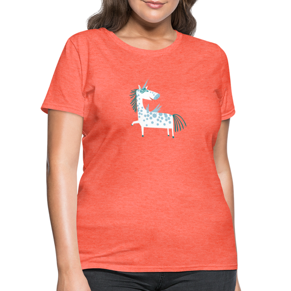 Women's T-Shirt - heather coral