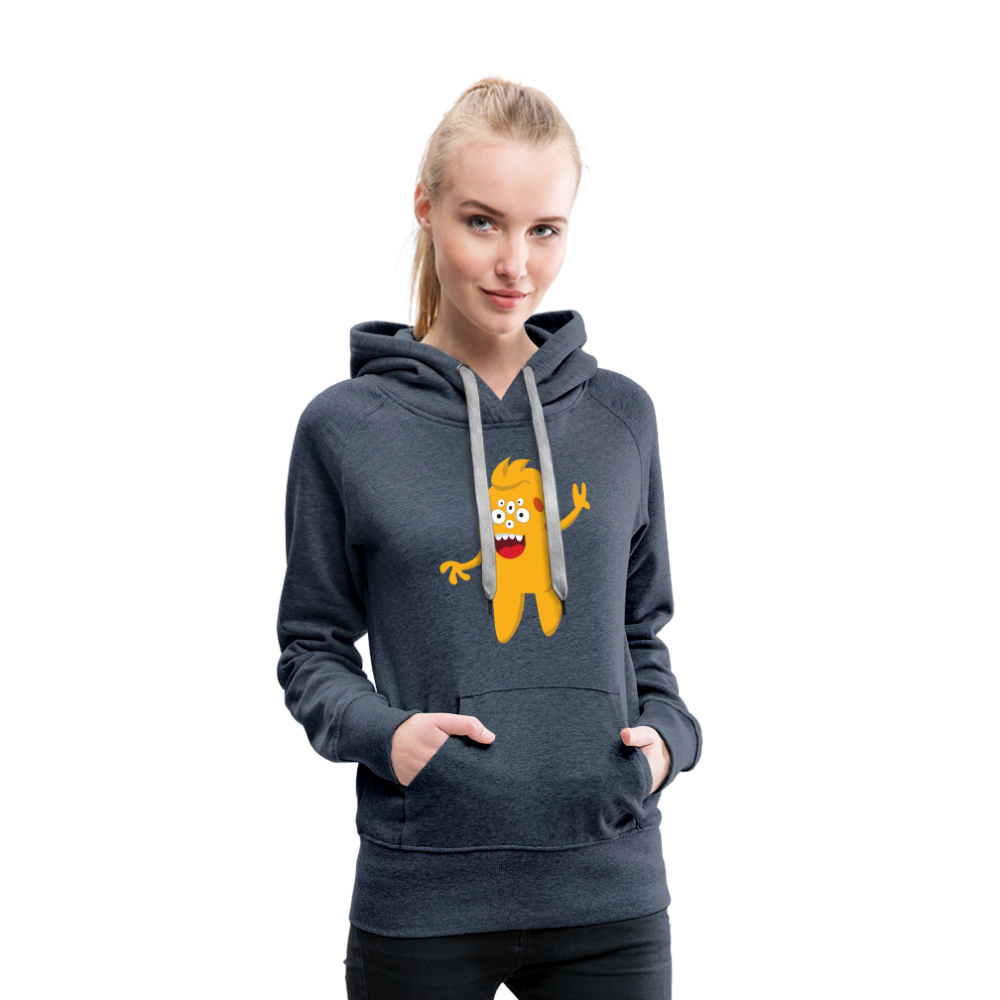 Women’s Premium Hoodie - heather denim