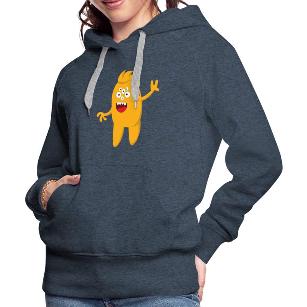 Women’s Premium Hoodie - heather denim