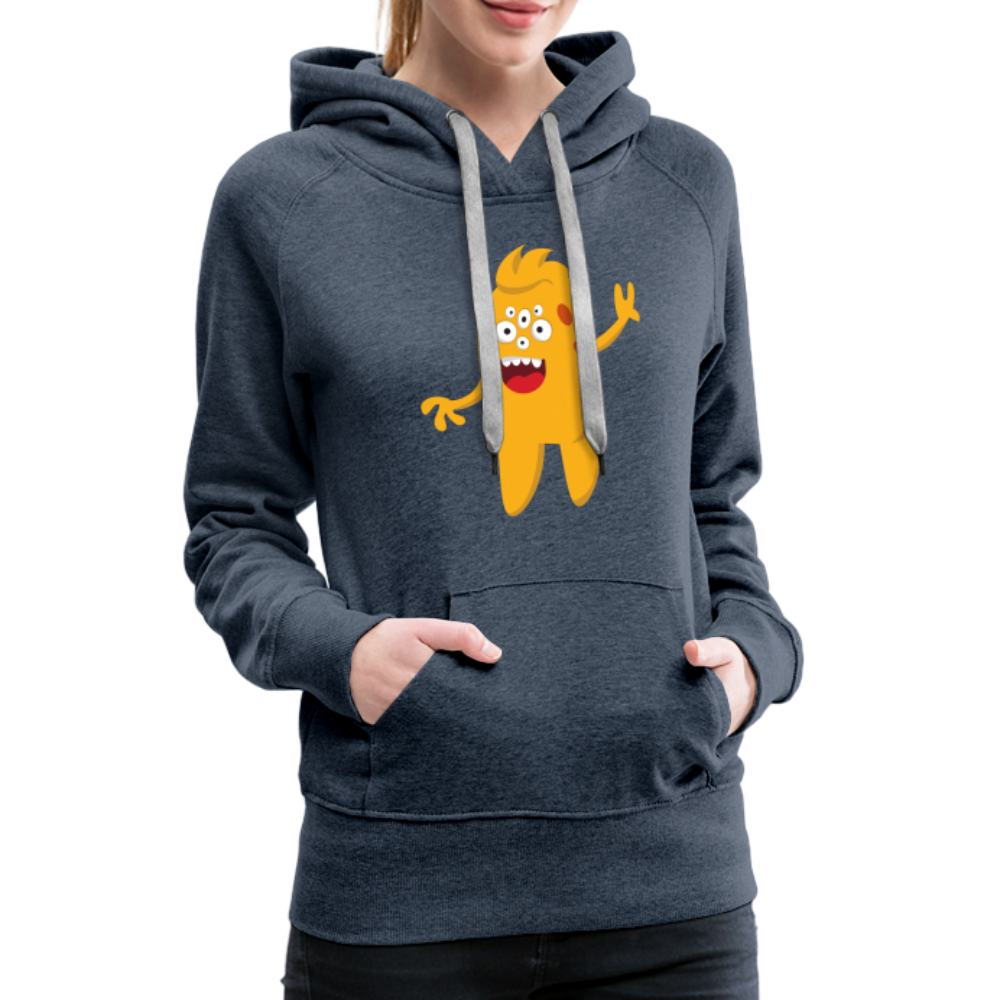 Women’s Premium Hoodie - heather denim