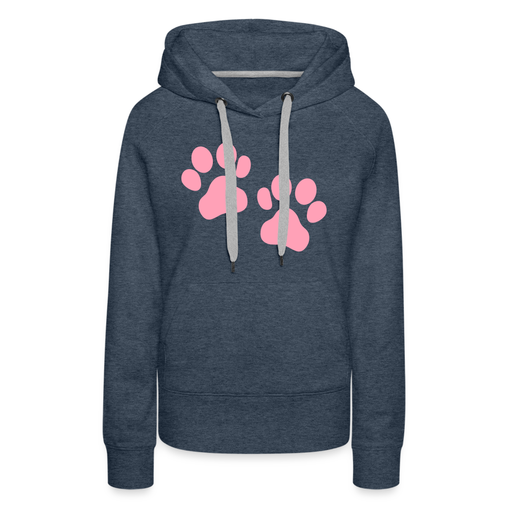 Women’s Premium Hoodie - heather denim