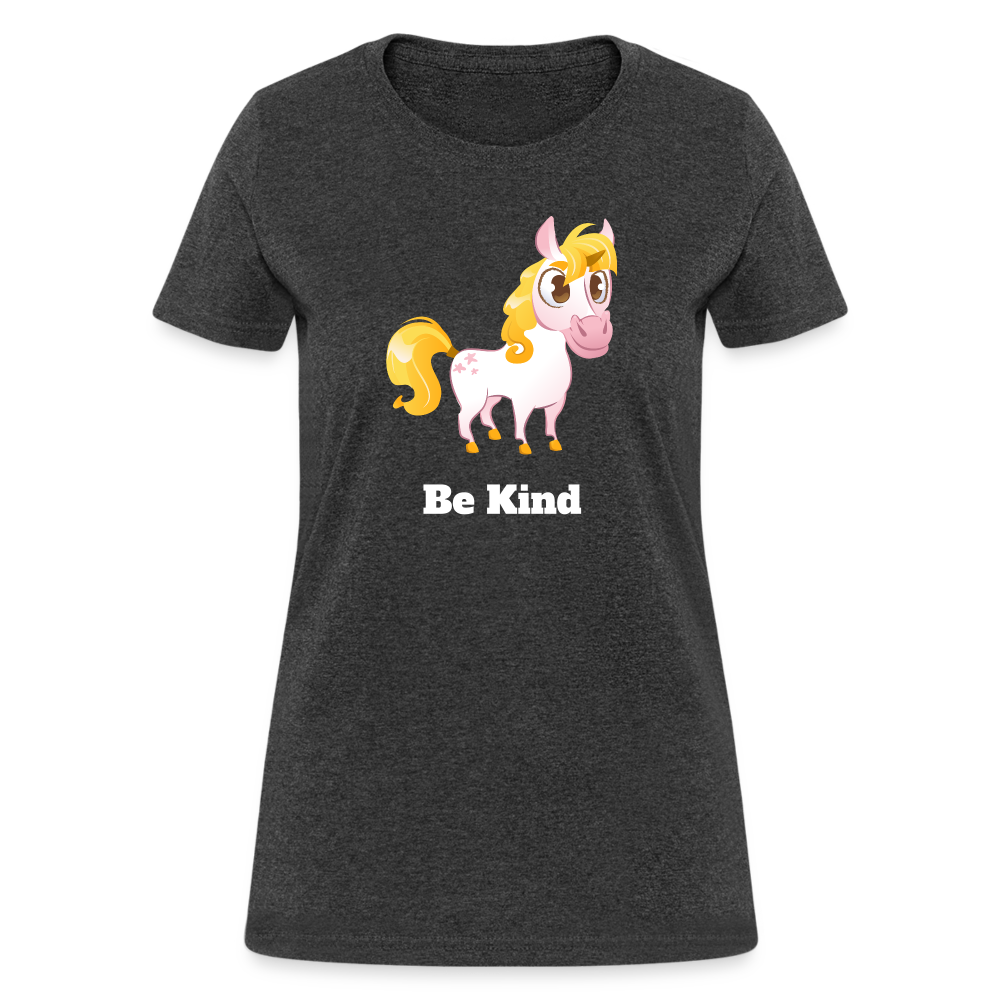 Women's T-Shirt - heather black