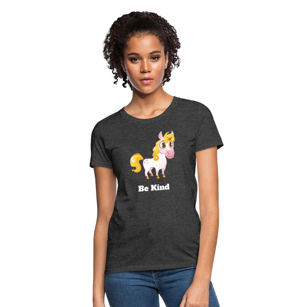 Women's T-Shirt - heather black