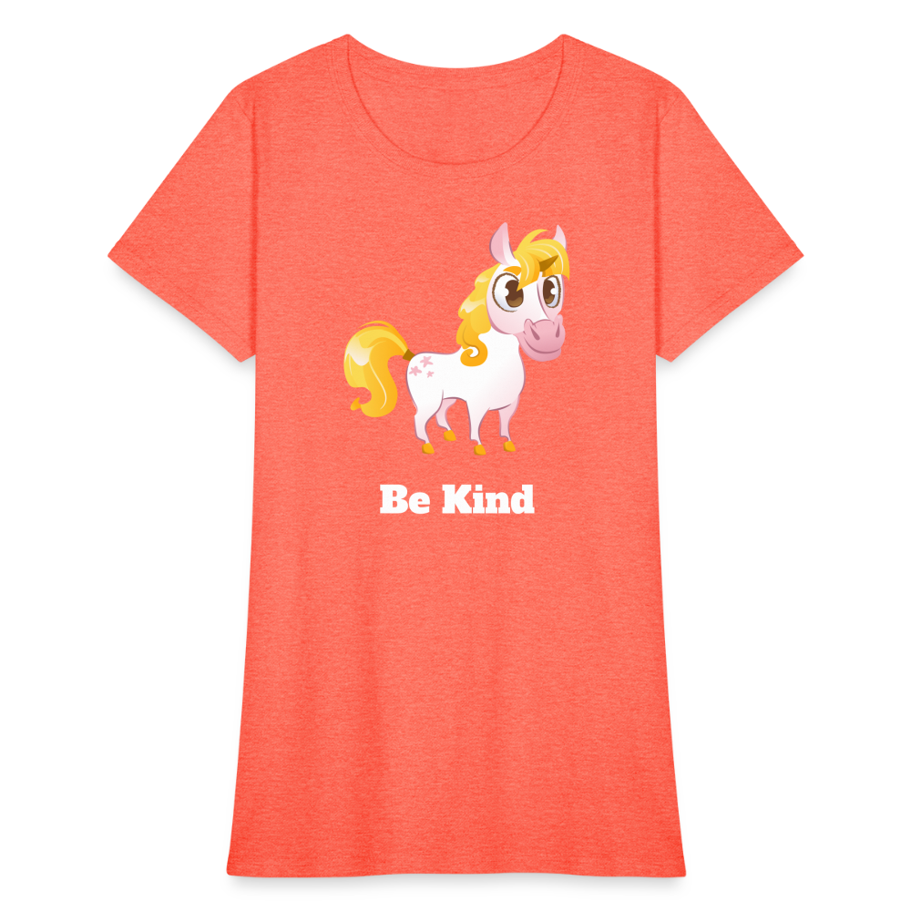 Women's T-Shirt - heather coral