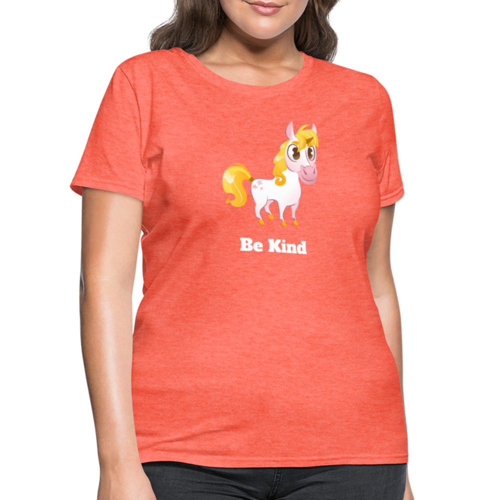 Women's T-Shirt - heather coral