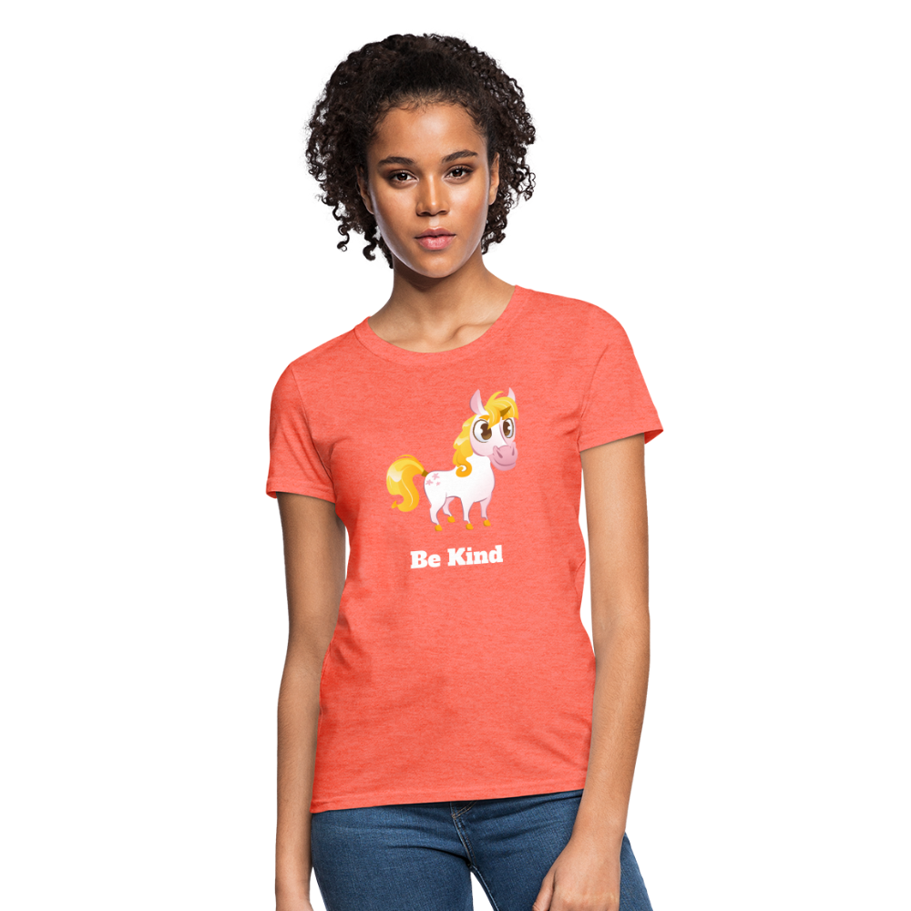 Women's T-Shirt - heather coral