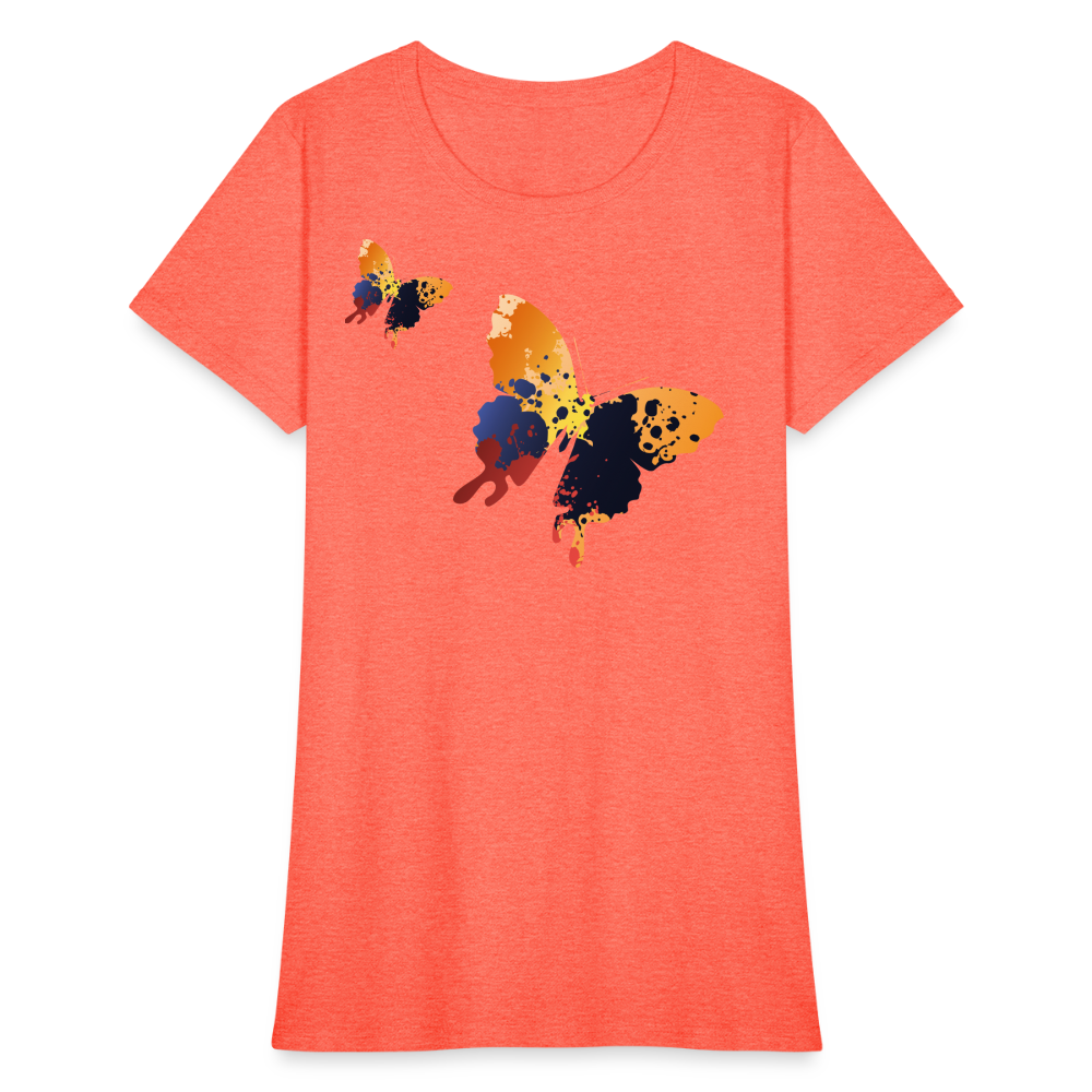 Women's T-Shirt - heather coral