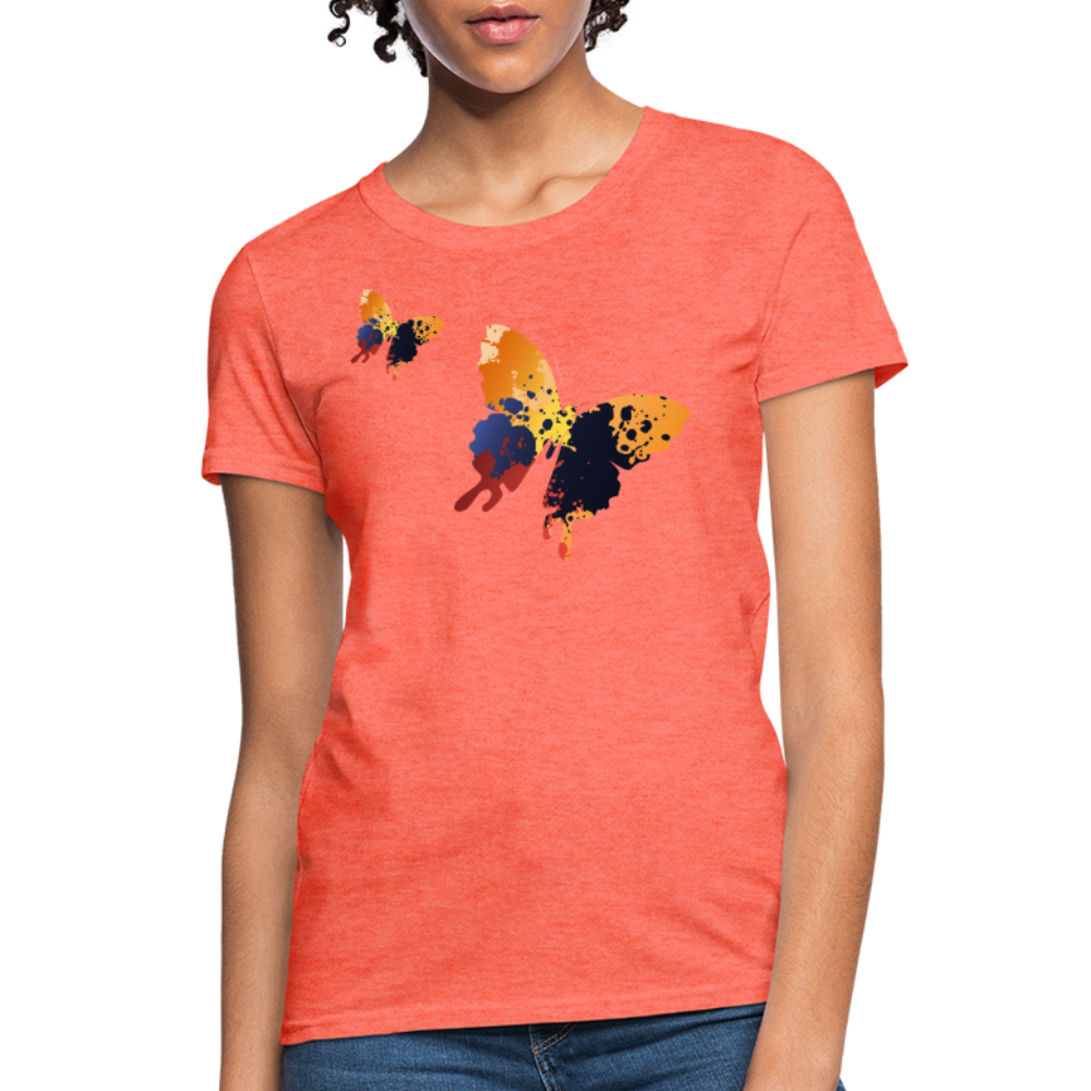 Women's T-Shirt - heather coral