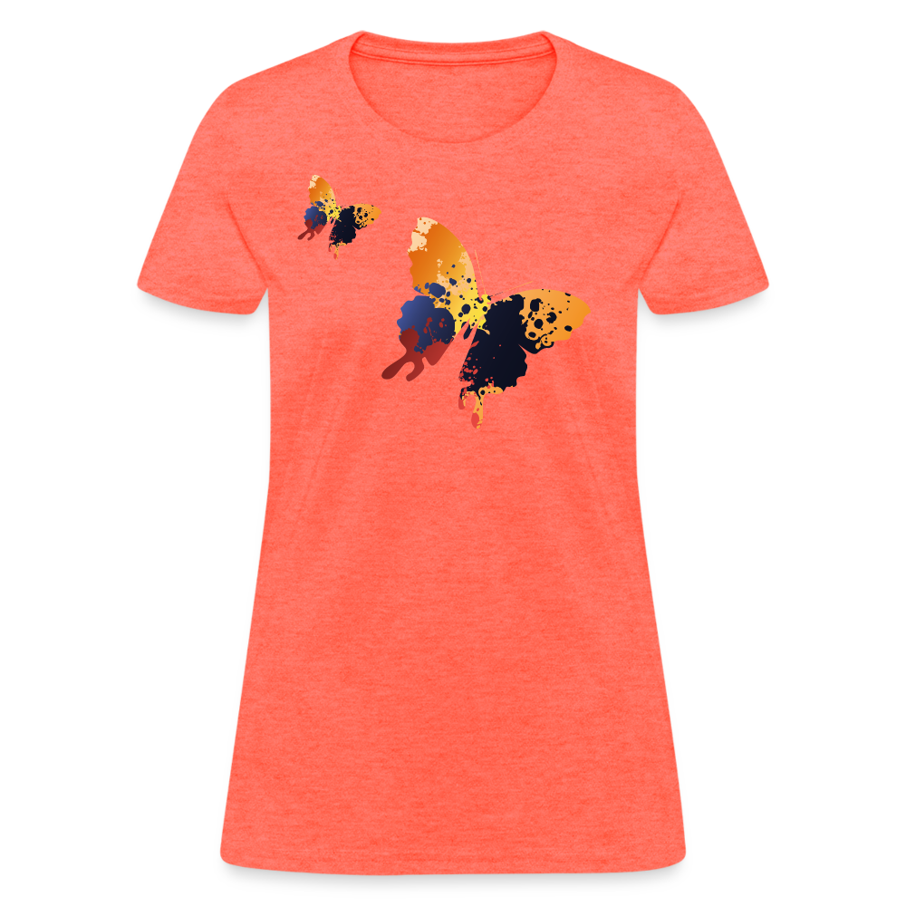 Women's T-Shirt - heather coral