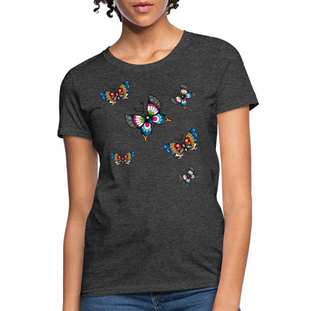 Women's T-Shirt - heather black