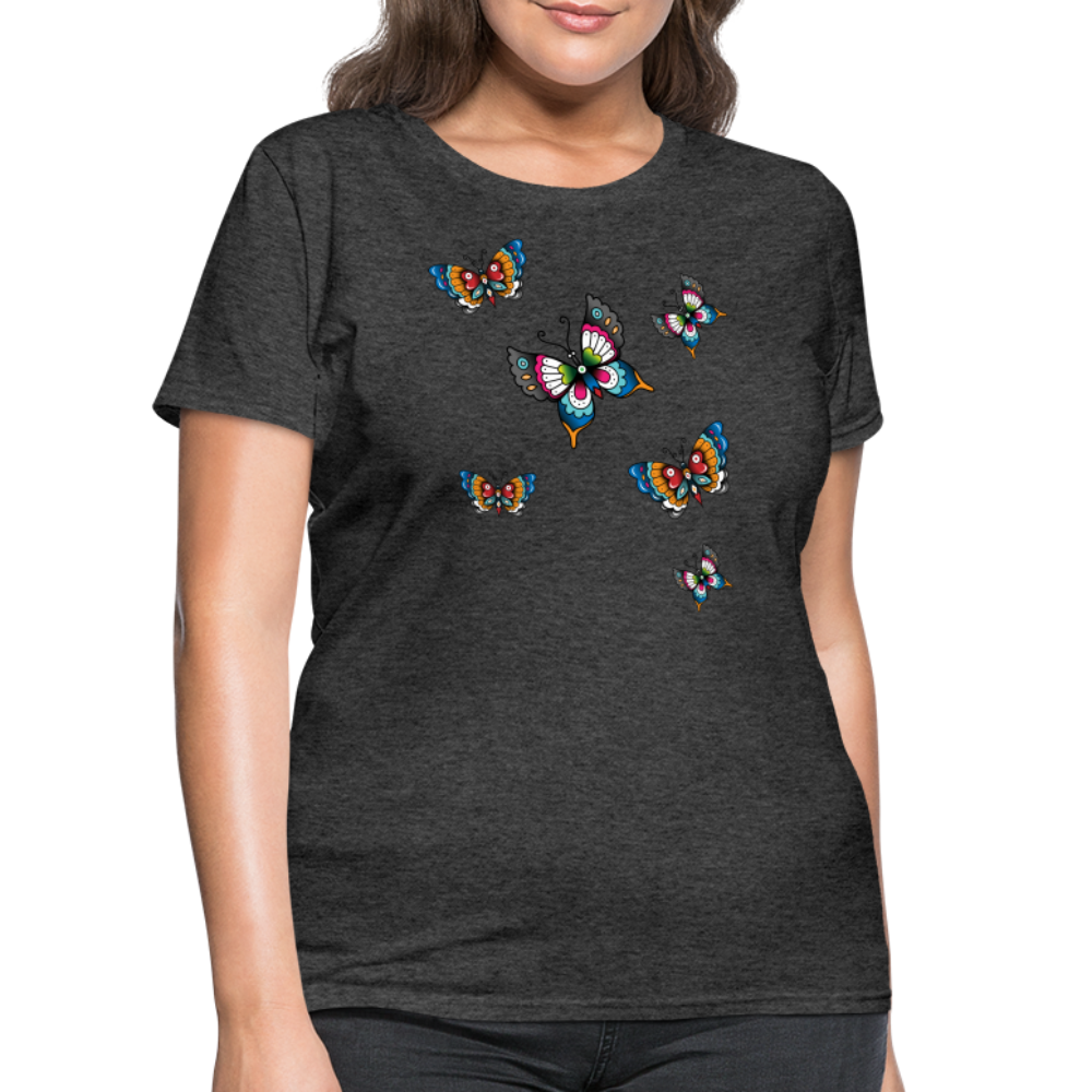 Women's T-Shirt - heather black