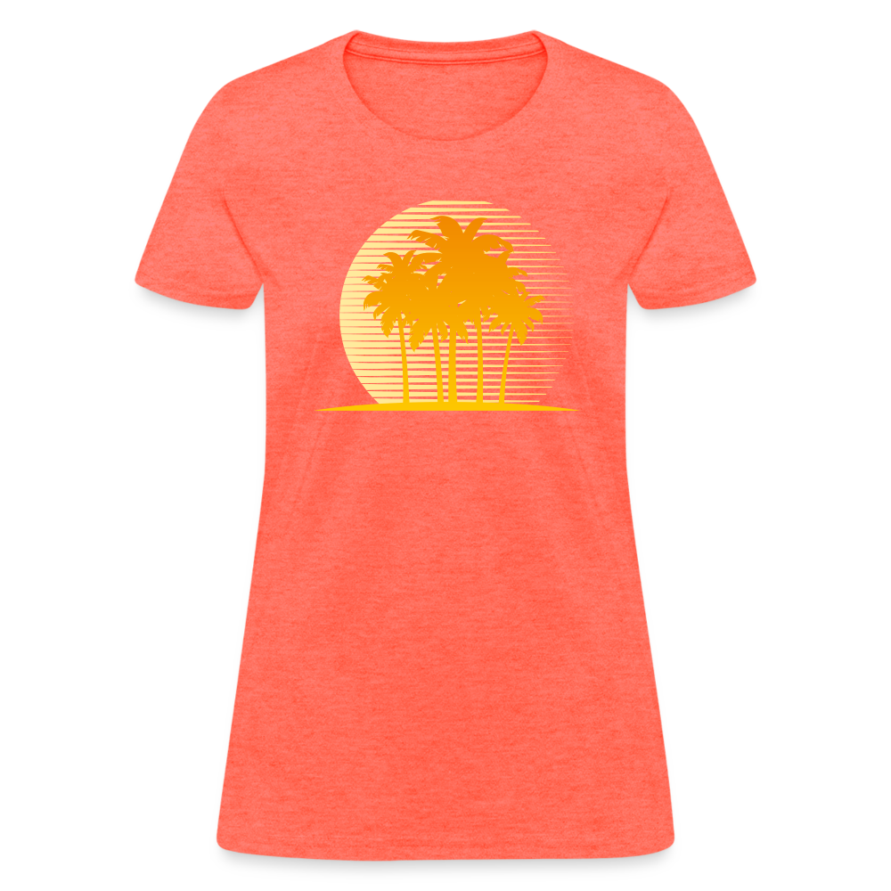 Women's T-Shirt - heather coral