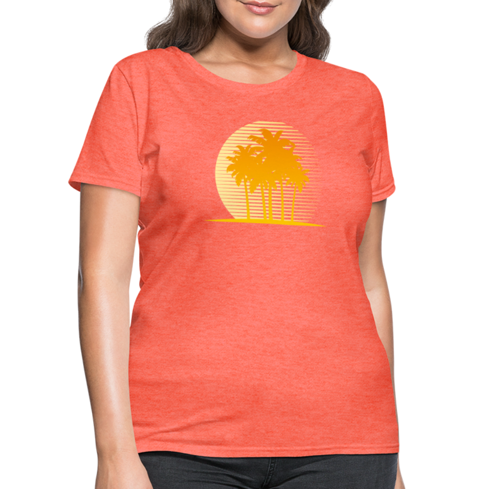 Women's T-Shirt - heather coral