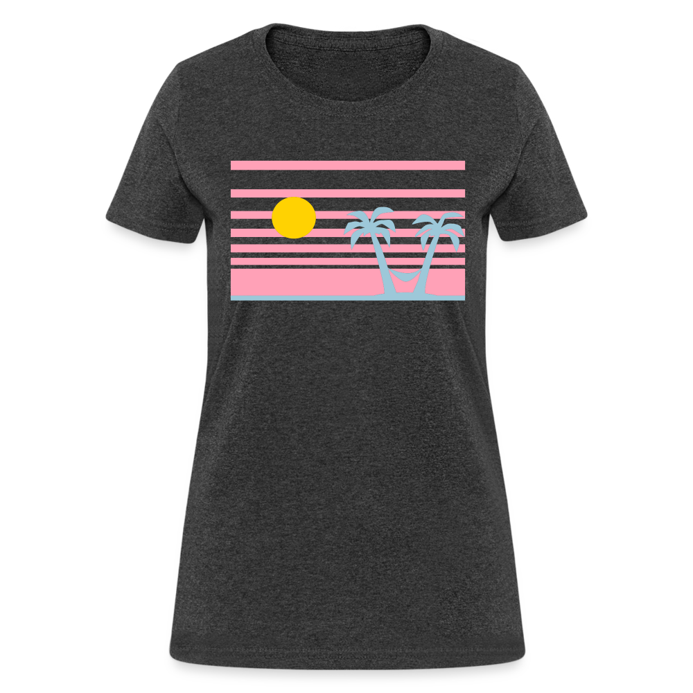 Women's T-Shirt - heather black