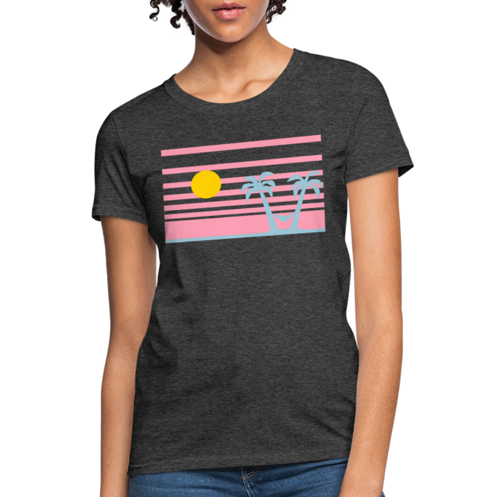 Women's T-Shirt - heather black