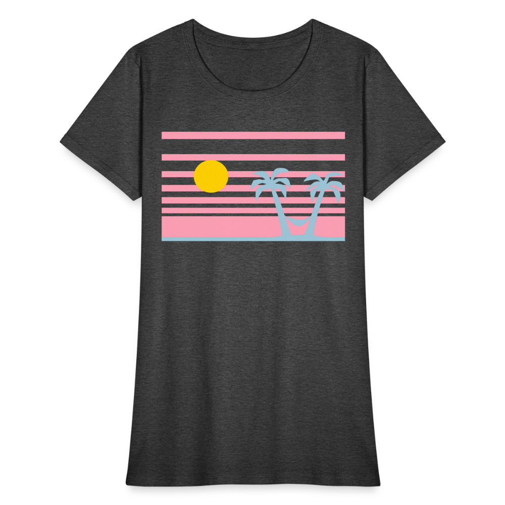 Women's T-Shirt - heather black