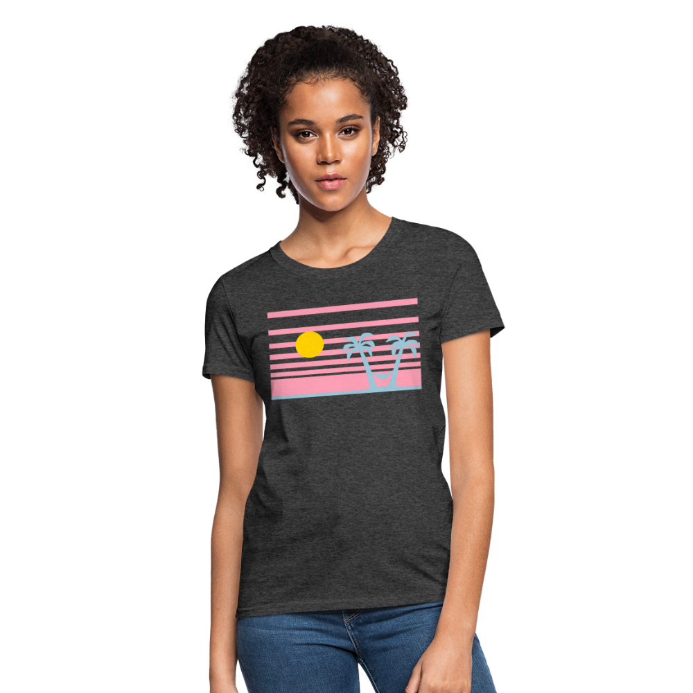 Women's T-Shirt - heather black