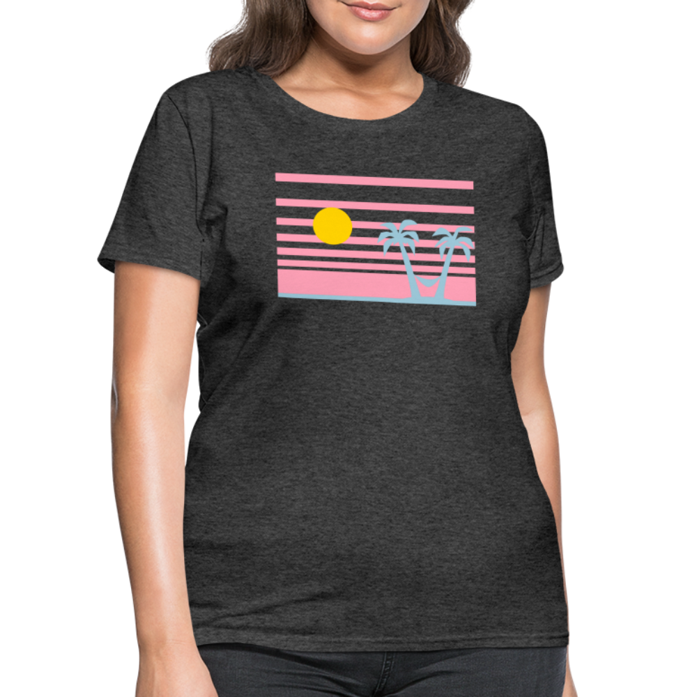 Women's T-Shirt - heather black