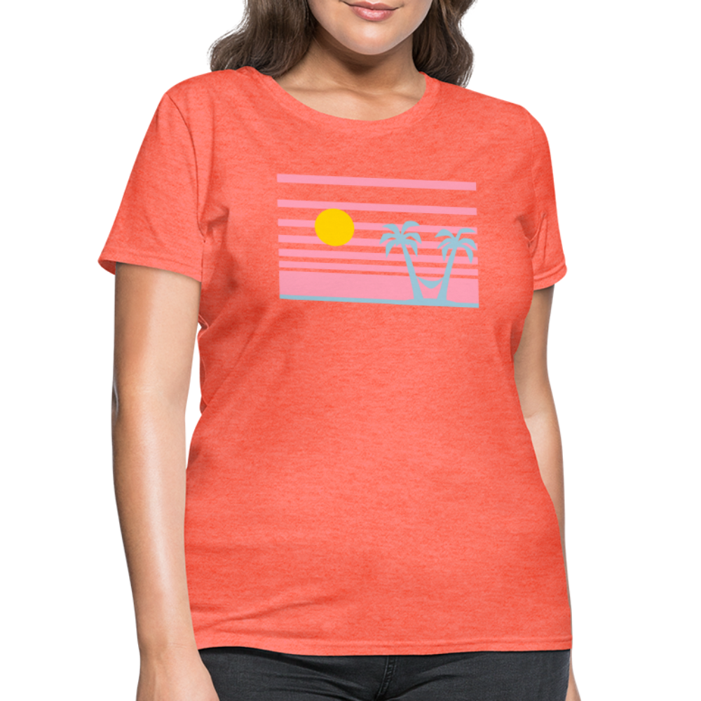 Women's T-Shirt - heather coral