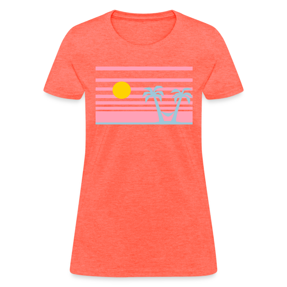 Women's T-Shirt - heather coral