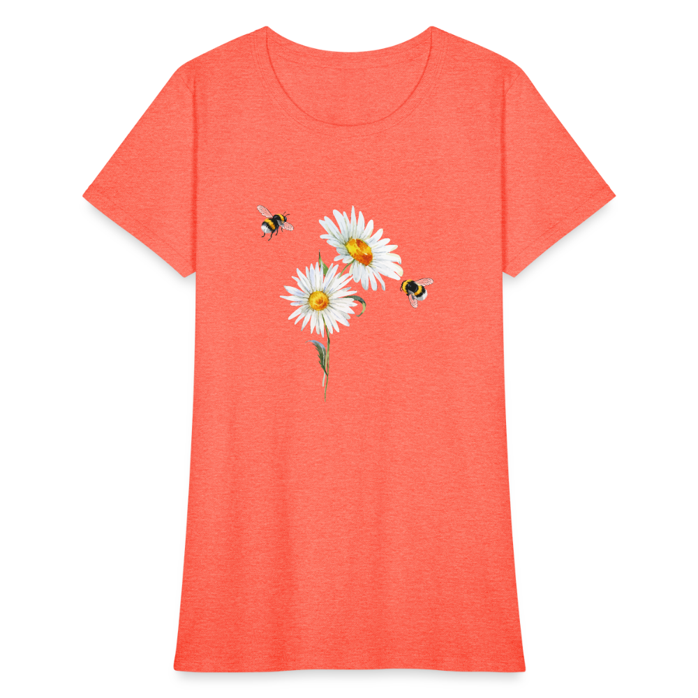 Women's T-Shirt - heather coral