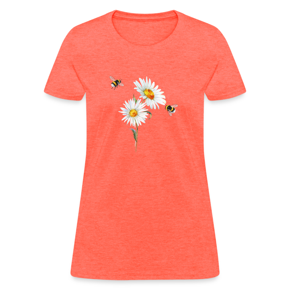 Women's T-Shirt - heather coral