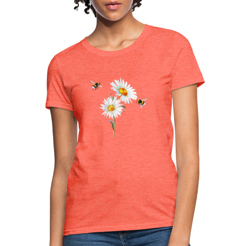 Women's T-Shirt - heather coral