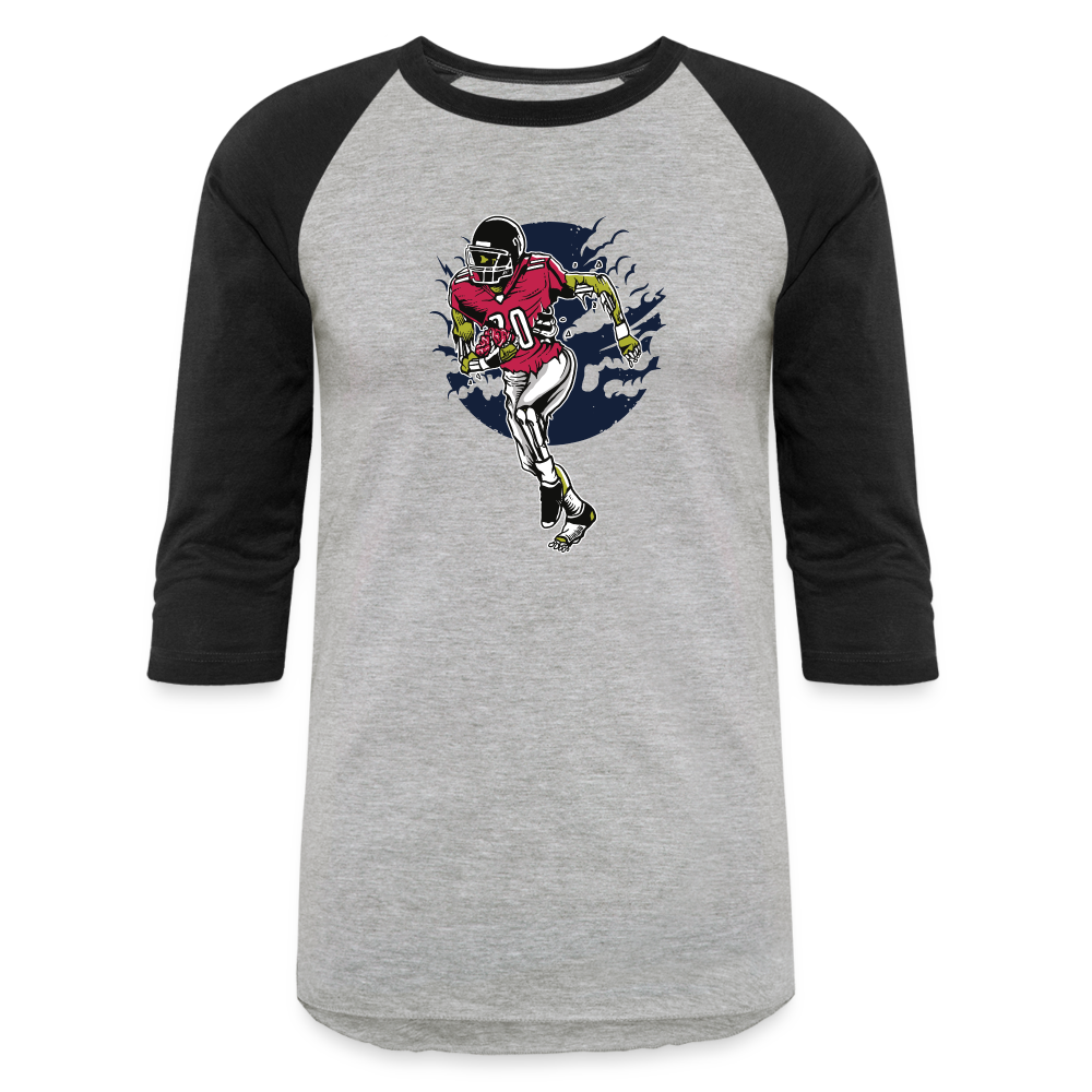 Baseball T-Shirt - heather gray/black