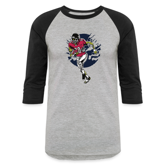 Baseball T-Shirt - heather gray/black