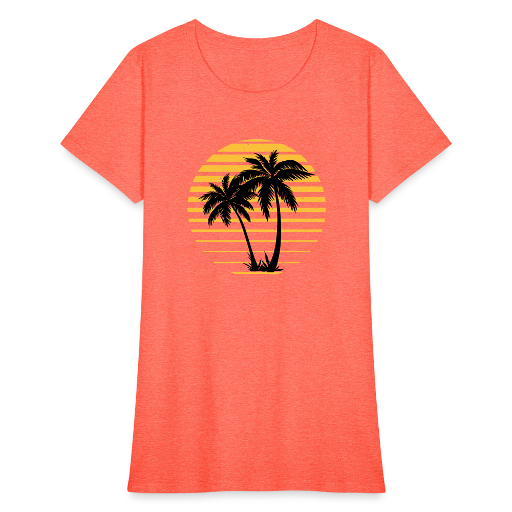 Women's T-Shirt - heather coral