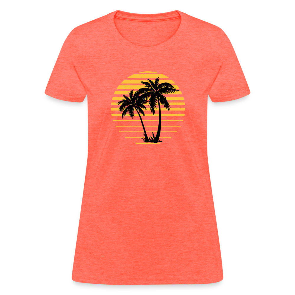 Women's T-Shirt - heather coral