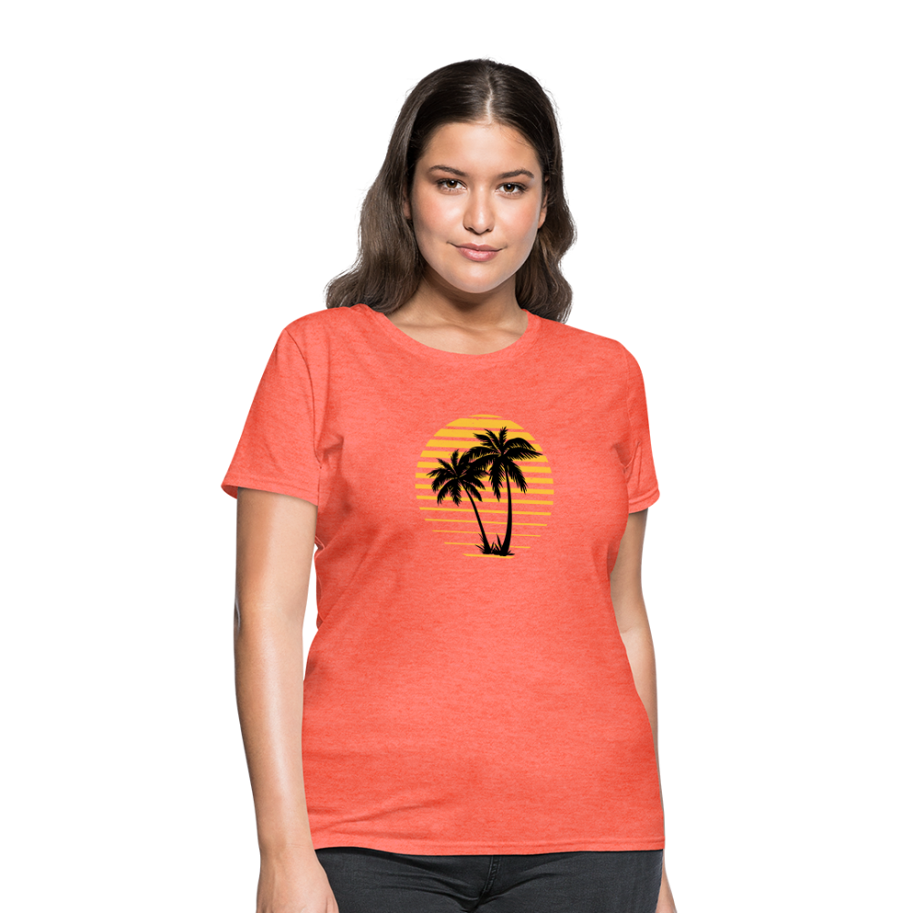 Women's T-Shirt - heather coral