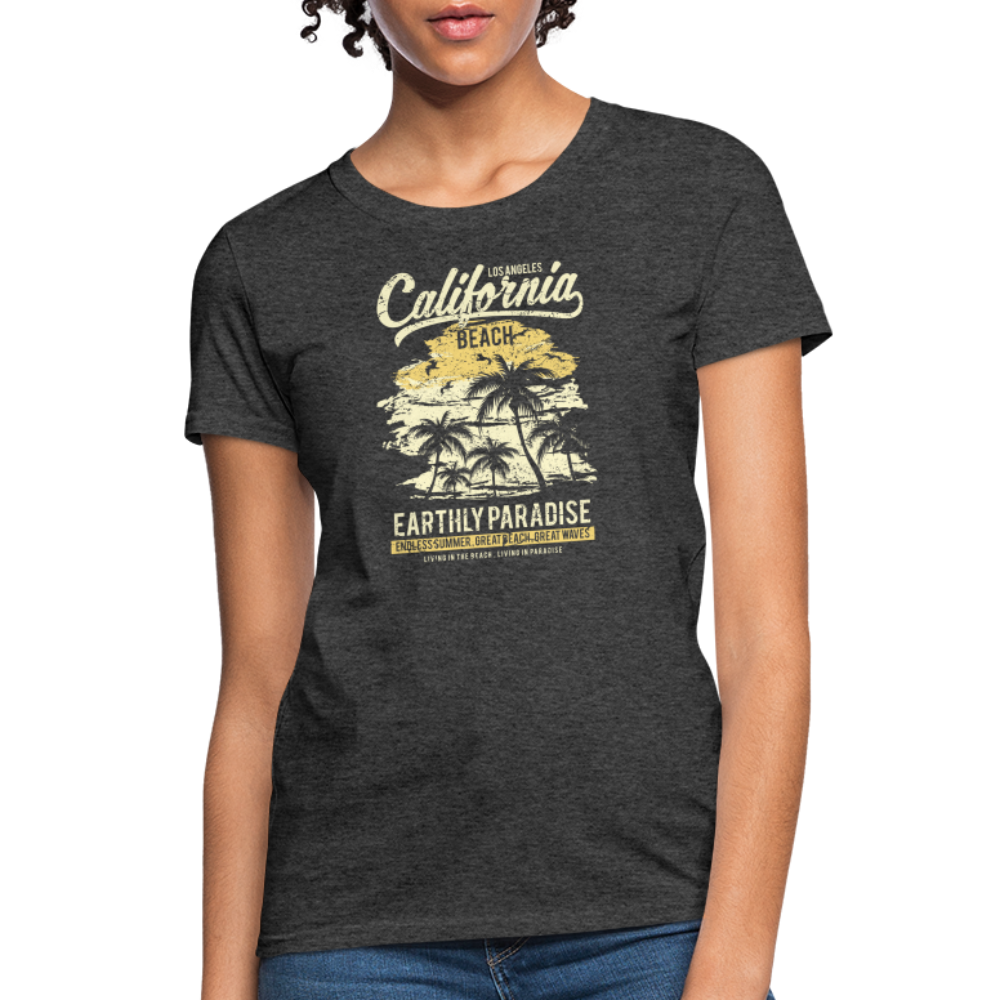 Women's T-Shirt - heather black