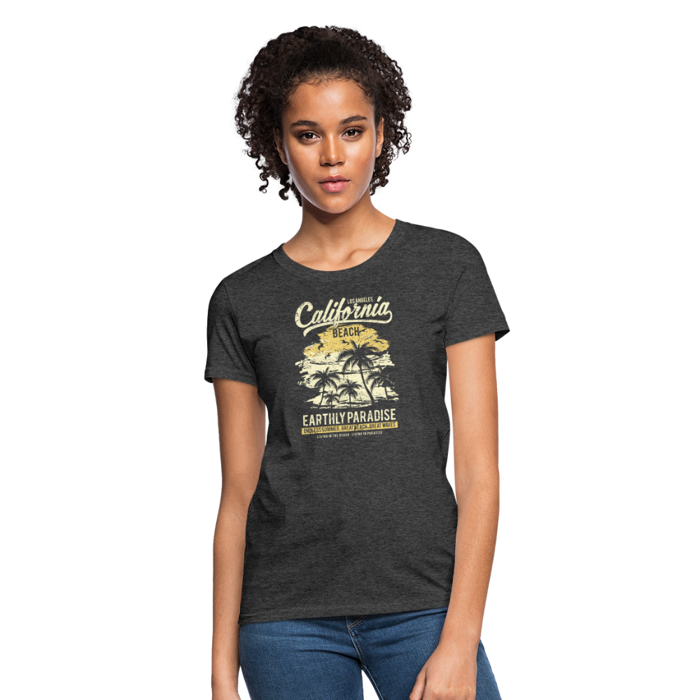 Women's T-Shirt - heather black