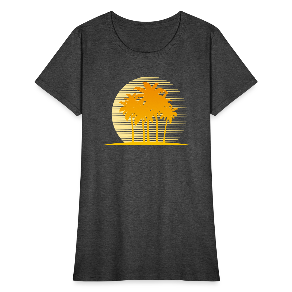 Women's T-Shirt - heather black