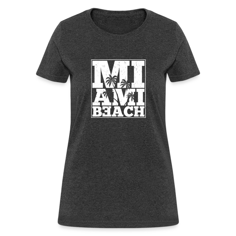 Women's T-Shirt - heather black